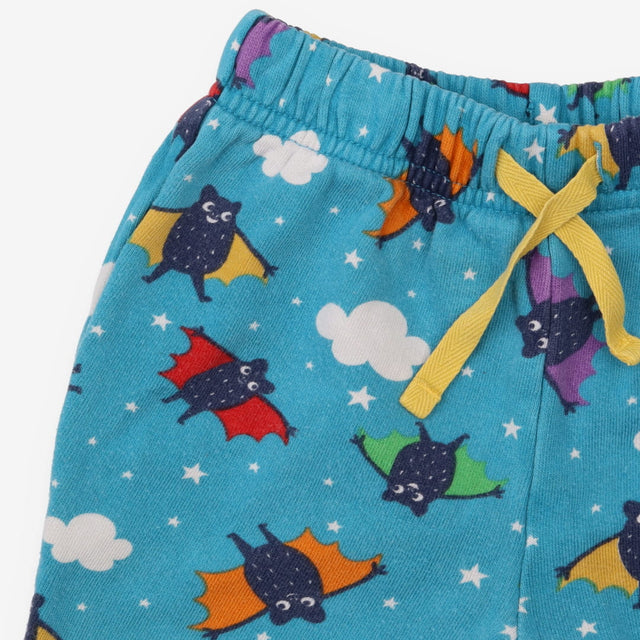Joggers blue bats clouds