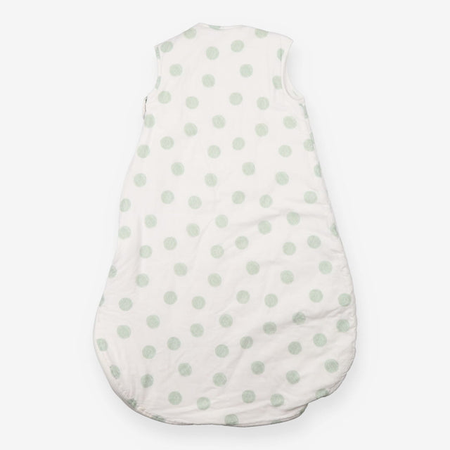 Sleeping Bag White with Green Spots 2.5 tog