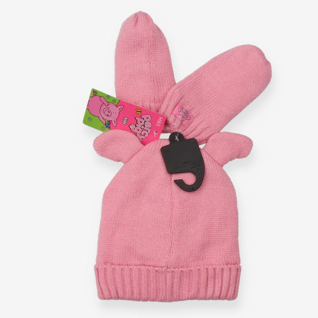 Percy Pig Bobble Hat and Mittens