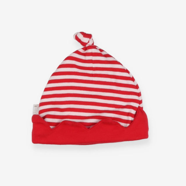 Hat jersey red white stripe festive
