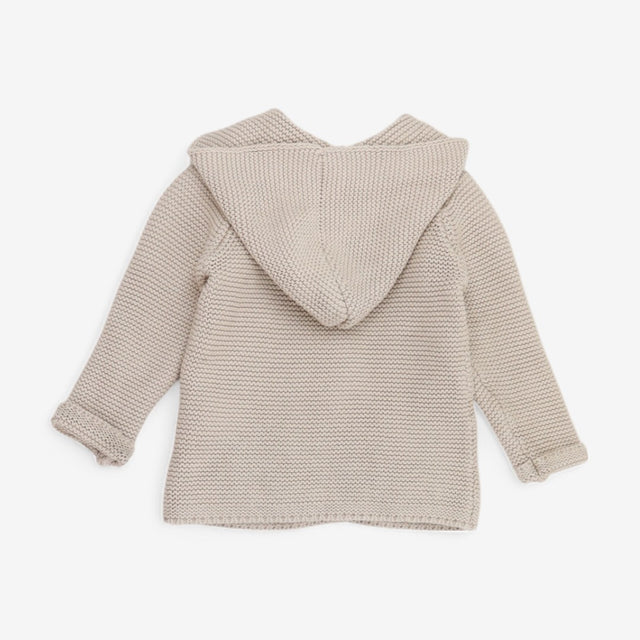Cardigan Knit Hood toffee