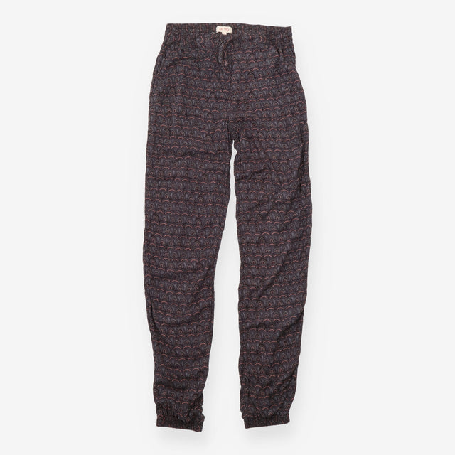 FatFace Charcoal Grey Shell Print Cuffed Trousers