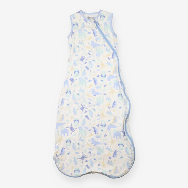 Sleeping Bag Blue Monkey Print 1.0 tog