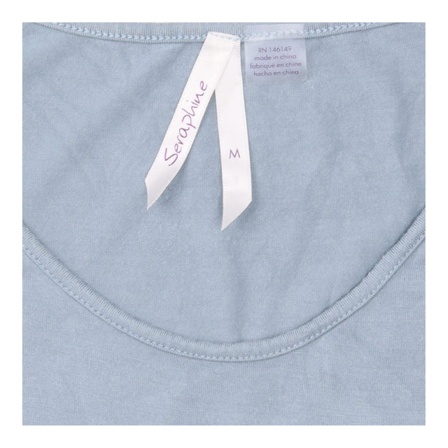 Two-in-One Maternity Nursing Dress Blue Stripe