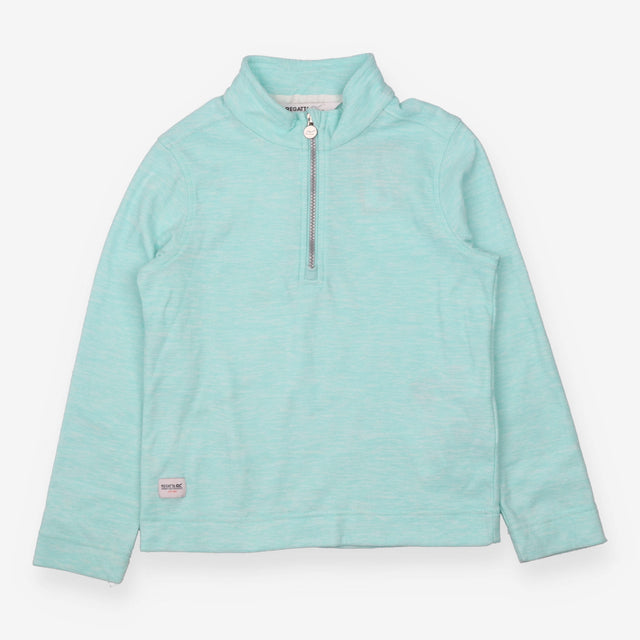 Mint green pull over fleece