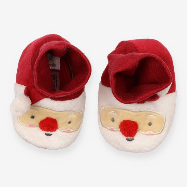 Booties Red Santa