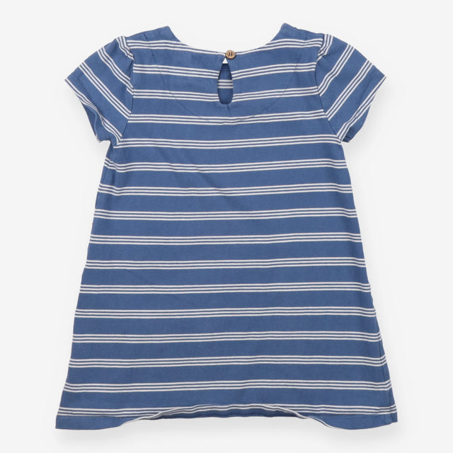 Dress Jersey Blue Stripe with Rainbow Sun