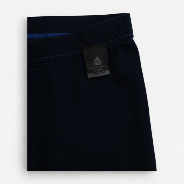 Thermal Trousers Navy with Blue Stitching