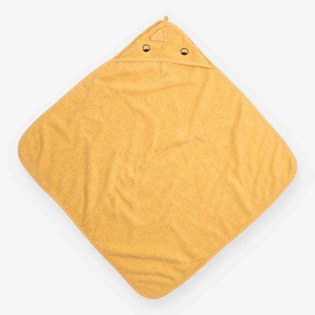 Hooded towel brown dino