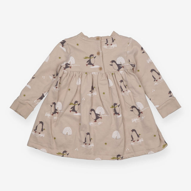Dress beige penguins