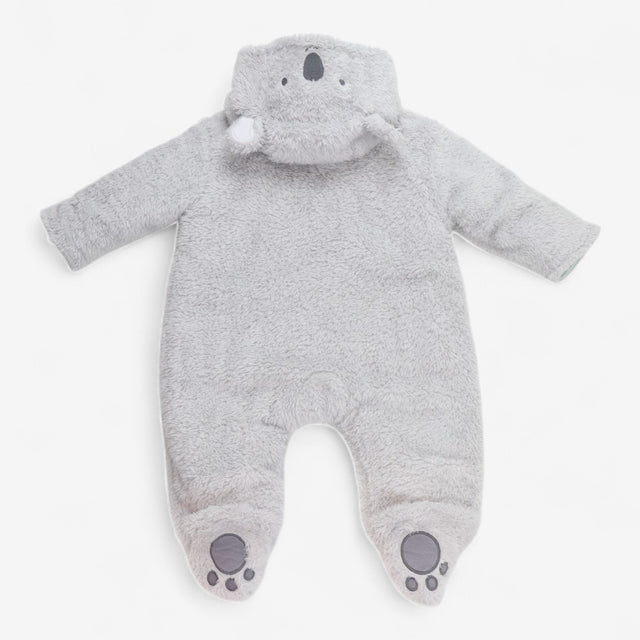 Pramsuit Grey Fleece Koala