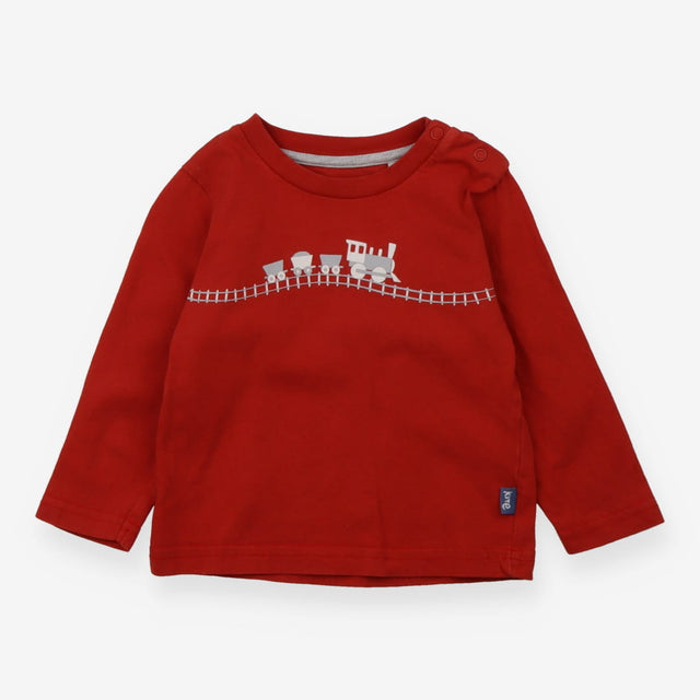 Red Train Long Sleeve
