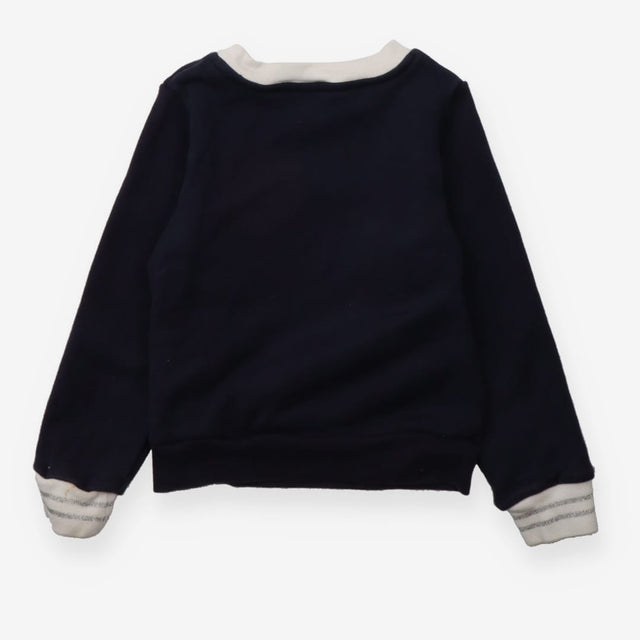 Navy Logo Sweater