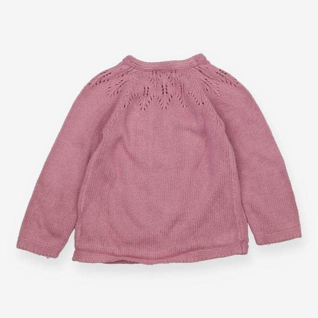 Cardigan Knit Purple