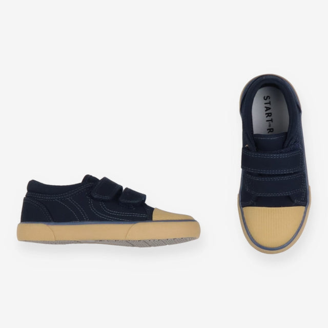 Scamper Navy Canvas Shoe