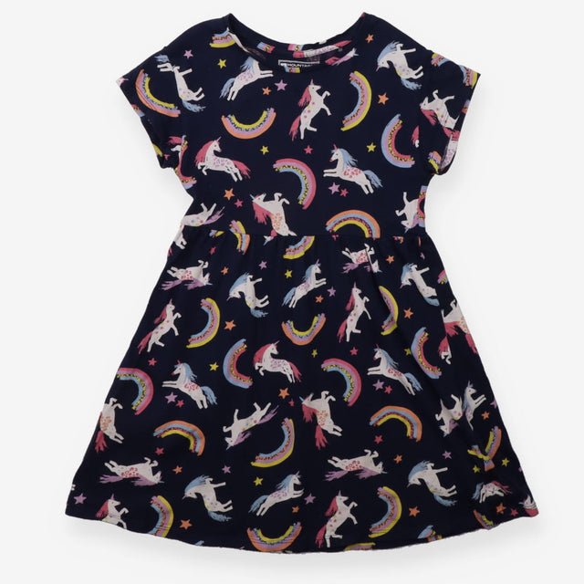 Navy Unicorns Dress