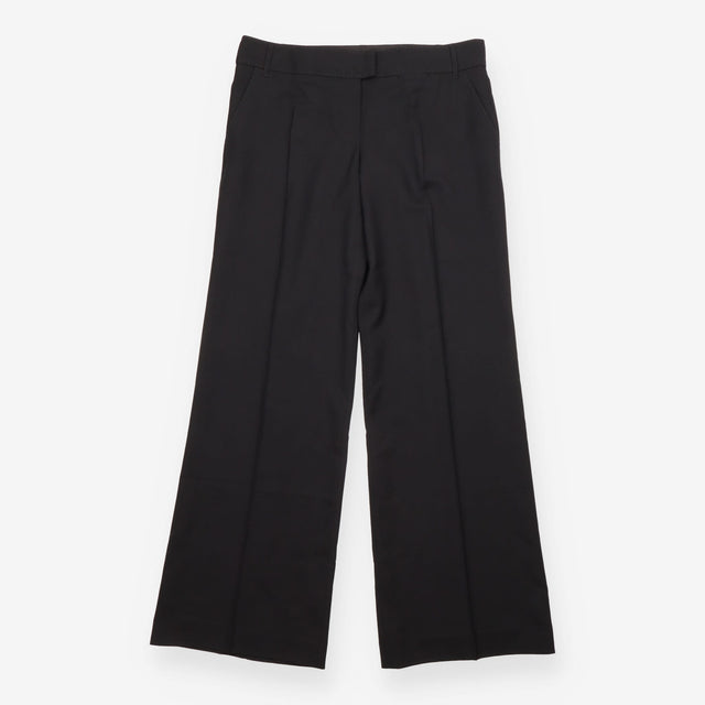 Whistles Black Tailored Straight Leg Smart Trouser