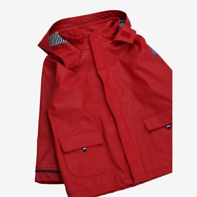 Fisherman Jacket Red striped lining