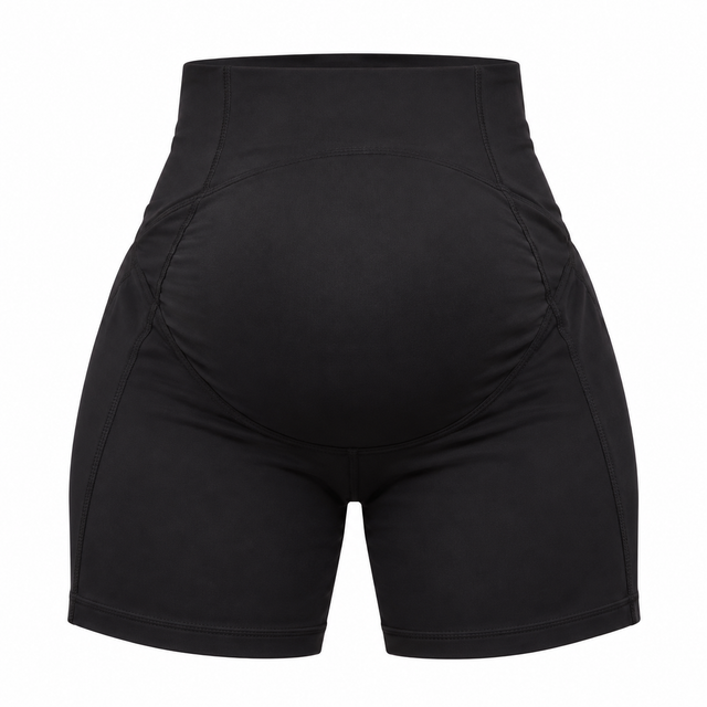 Shorts Black Maternity Activewear Cycling Shorts