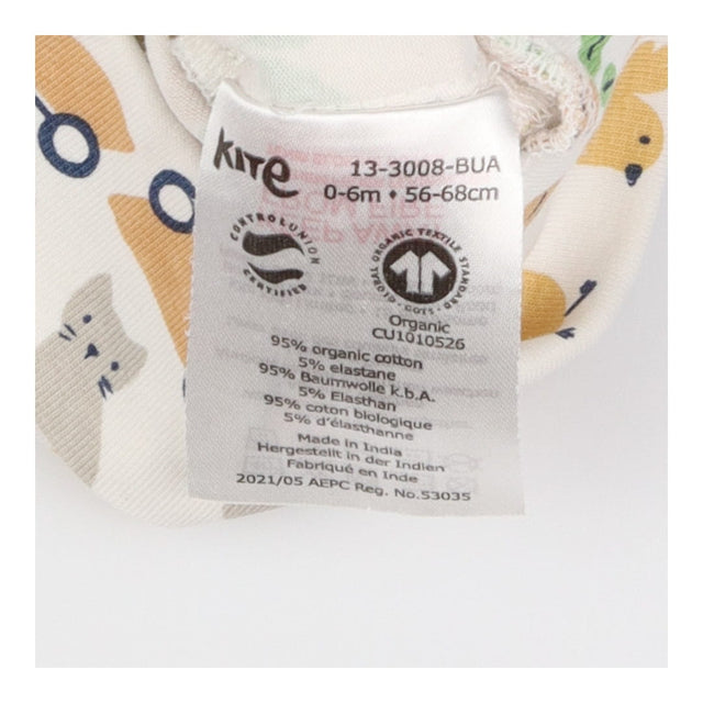White Cats & Birds Bodysuit + Hat