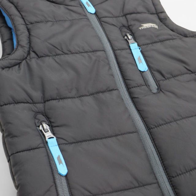 Black padded gilet