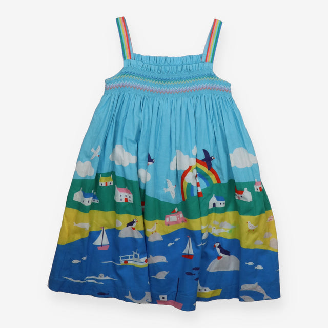 Dress blue seaside