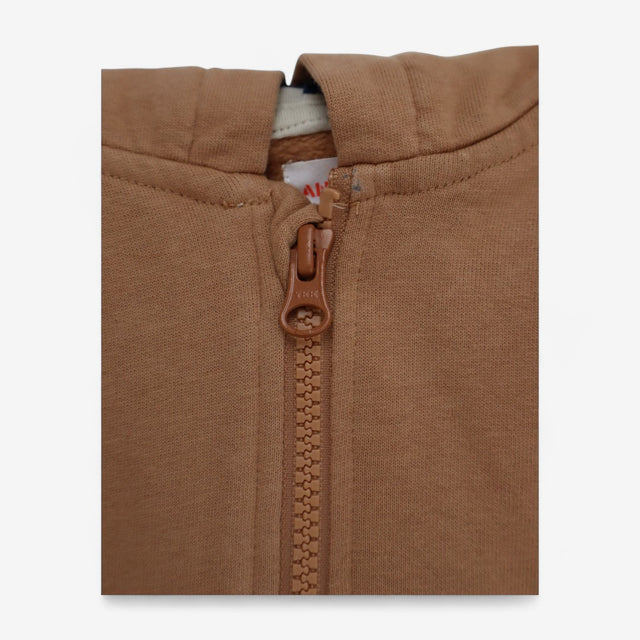 Zip Hoodie & Joggers Brown & Navy