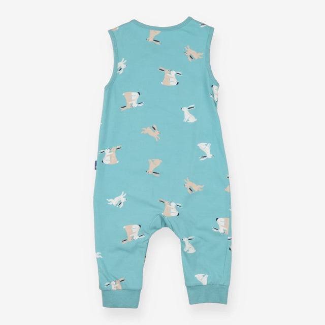 Romper Teal Hare Hug
