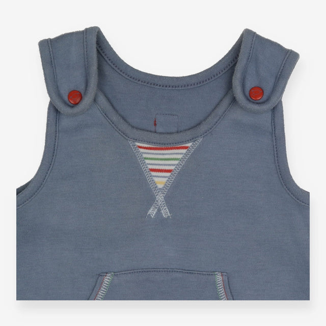 Blue Drving Car Dungarees