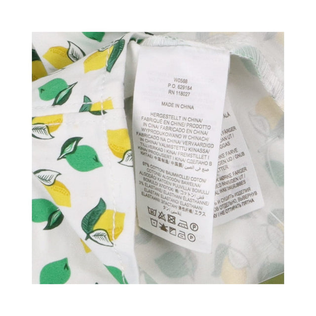 Mischa Belted Dress - Lemon and Lime Print