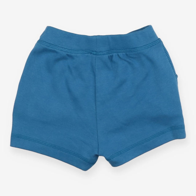 Blue shorts with pockets
