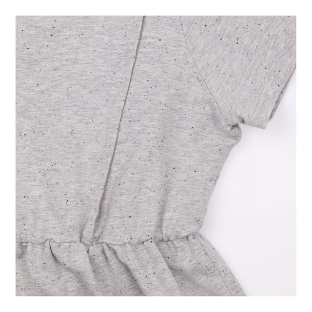 Maternity Nursing Top Grey Marl Black Dot Empire W