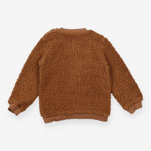 Sweater fleece brown bear