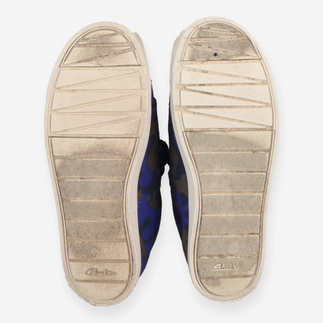 Shoes Purple Camo Velcro Strap