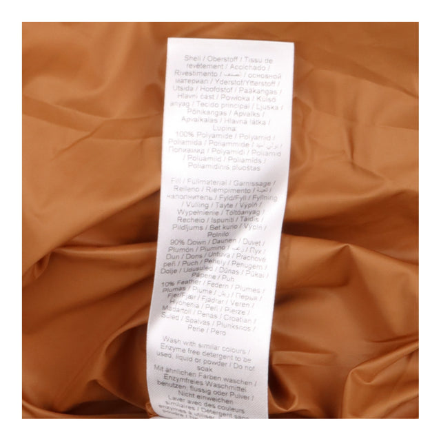 Puffer Coat Brown Hooded Quilted Down Reem