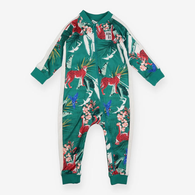 Onesie green Jungle cheetah