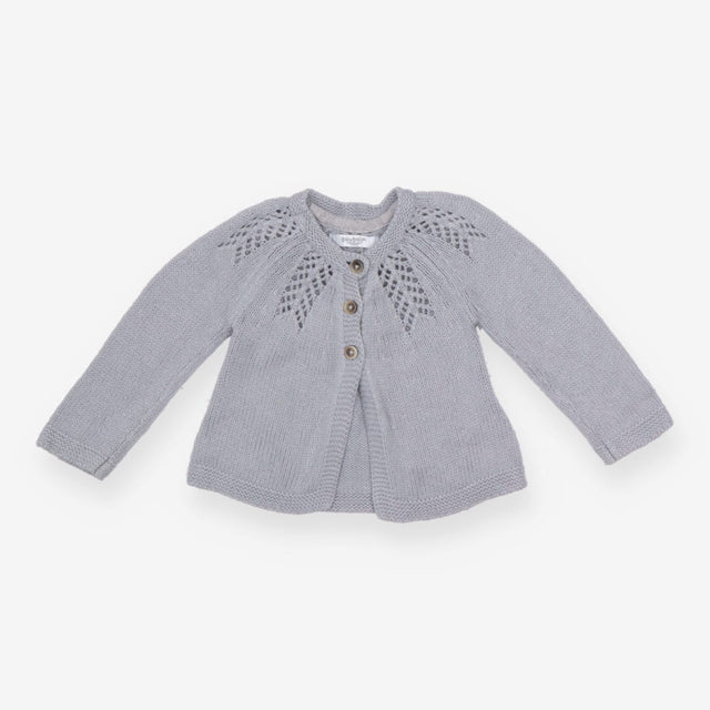 Cardigan knit blue