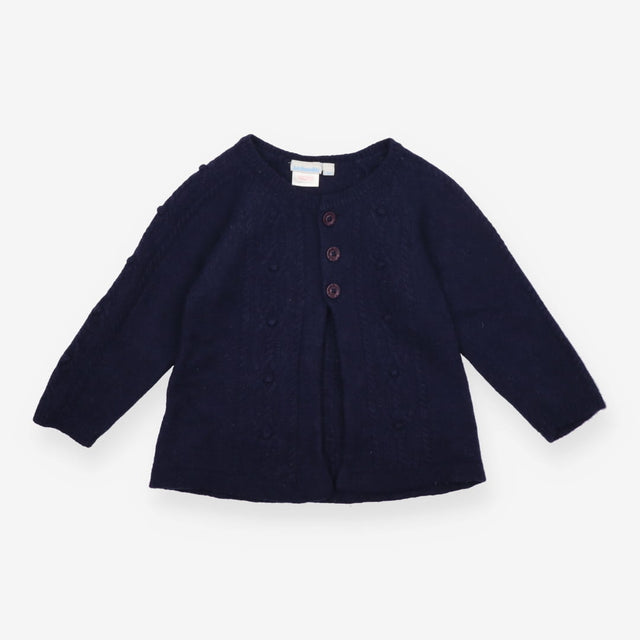 Cardigan navy blue 3 buttons