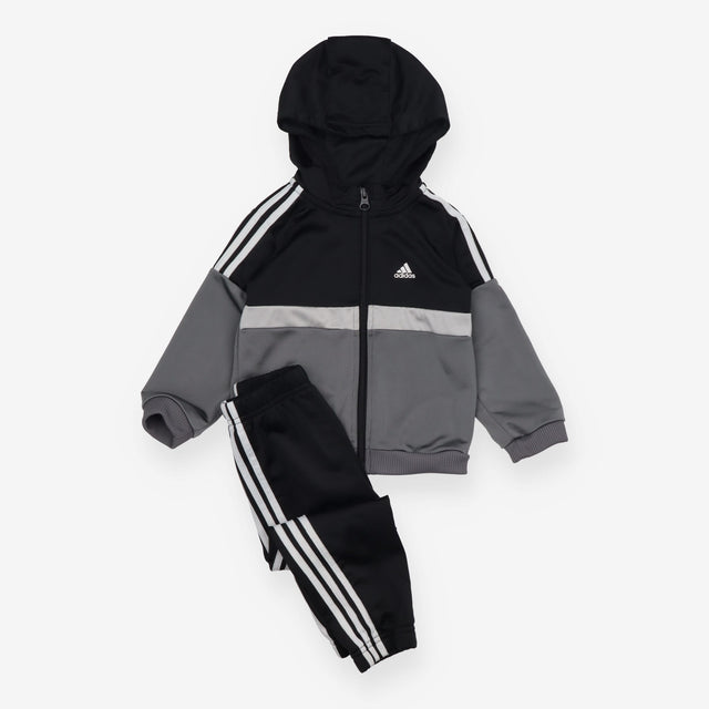 Black and Grey Tracksuit Adidas