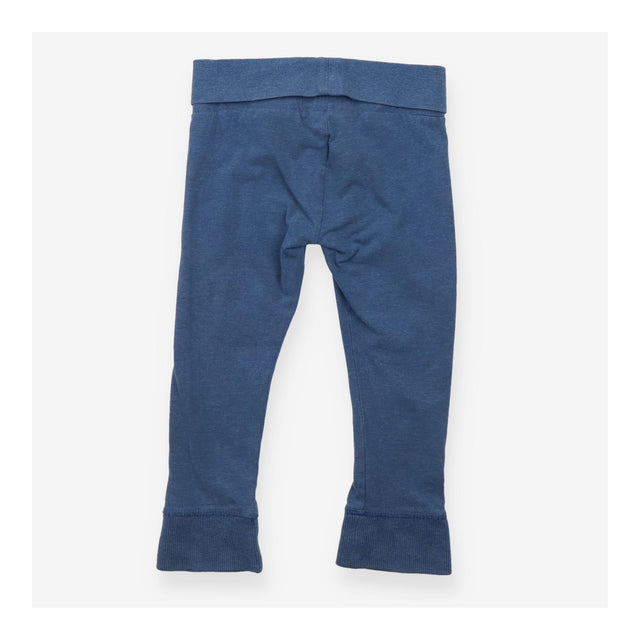 High Waisted Navy Leggings with Rainbow