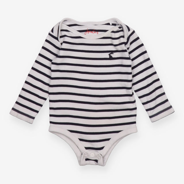 Bodysuit Back and White Strips