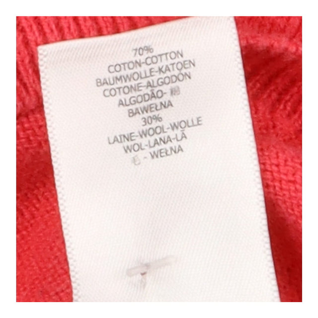 Cardigan raspberry red buttons