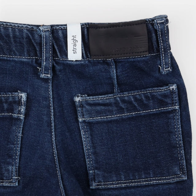 Straight leg jeans
