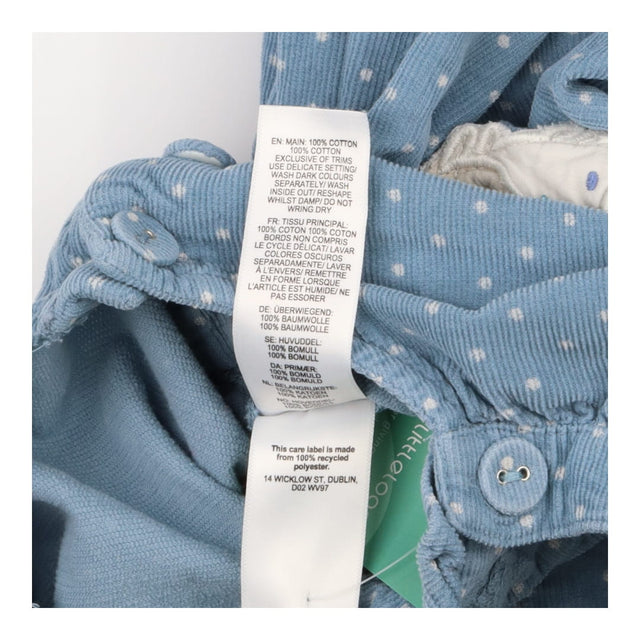 Dungaree Cord Blue Spotted Hedgehogs