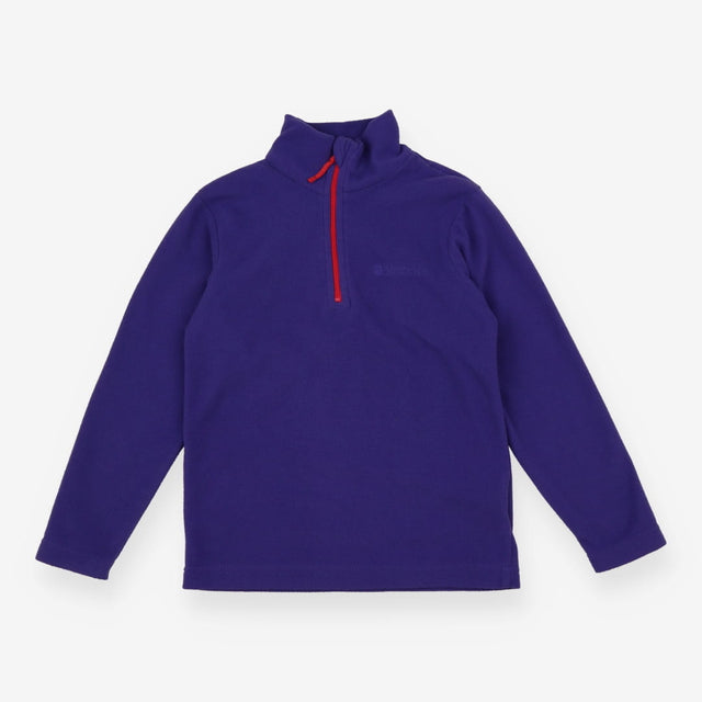 Fleece Half Zip Purple
