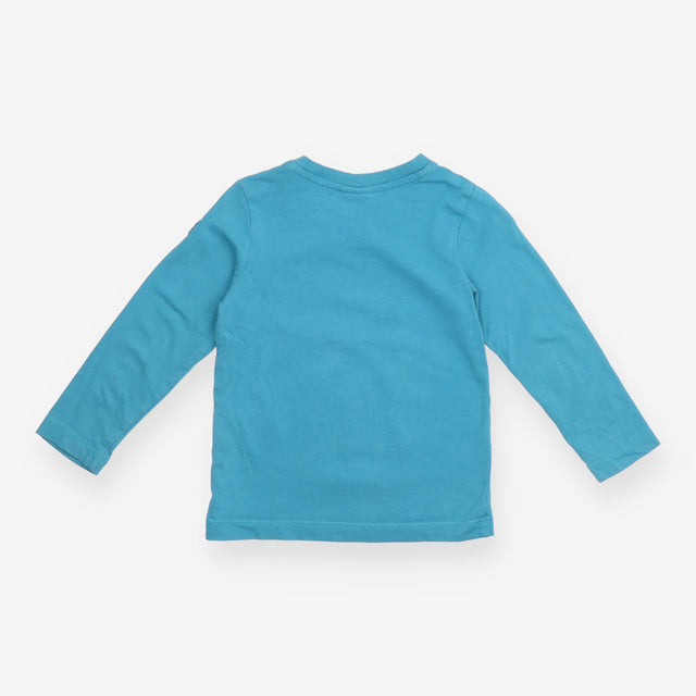Blue Birthday Panda Long Sleeve