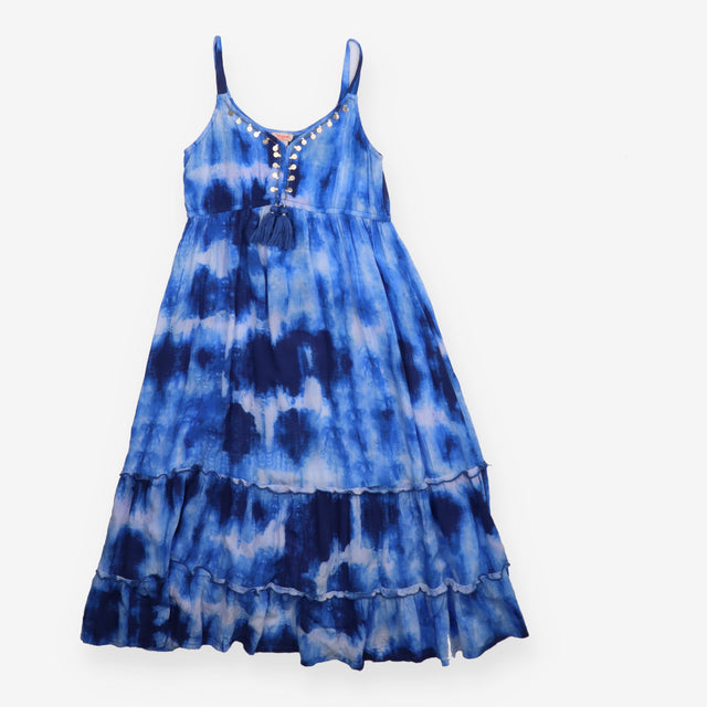 Sundress blue tie dye