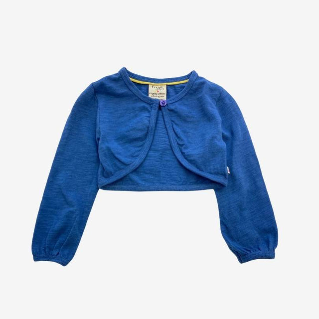 Blue Bolero Jersey Cardigan