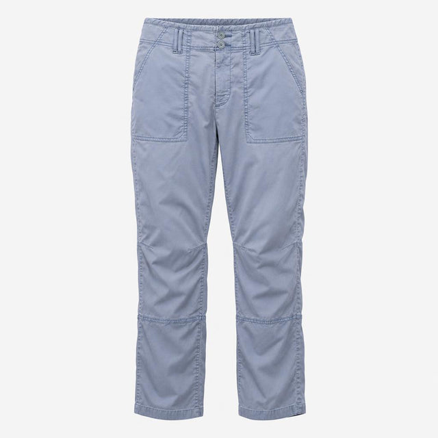 Trousers Light Mid Blue Utility Cargo Lyocell Cott