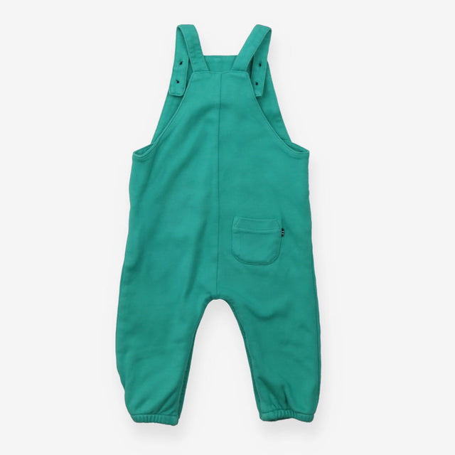 Dungarees Green Snail Applique